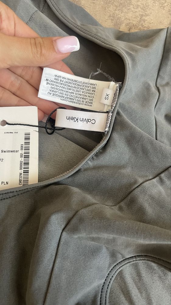 Цял бански Calvin Klein