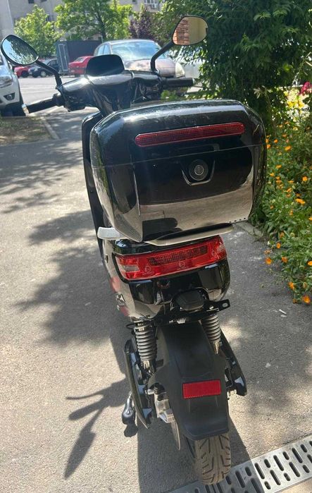 Scuter electric RKSR814 inch.negru rosu