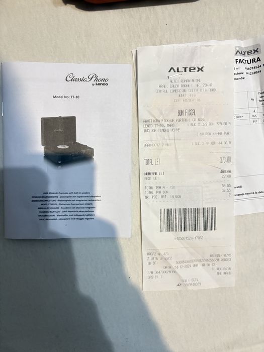 pick up pentru vinyl