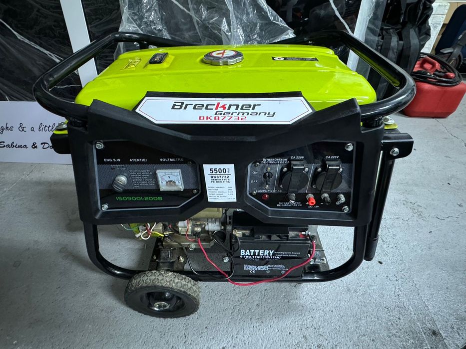 Generator electric Brekner BK87732 5.5kw ca nou