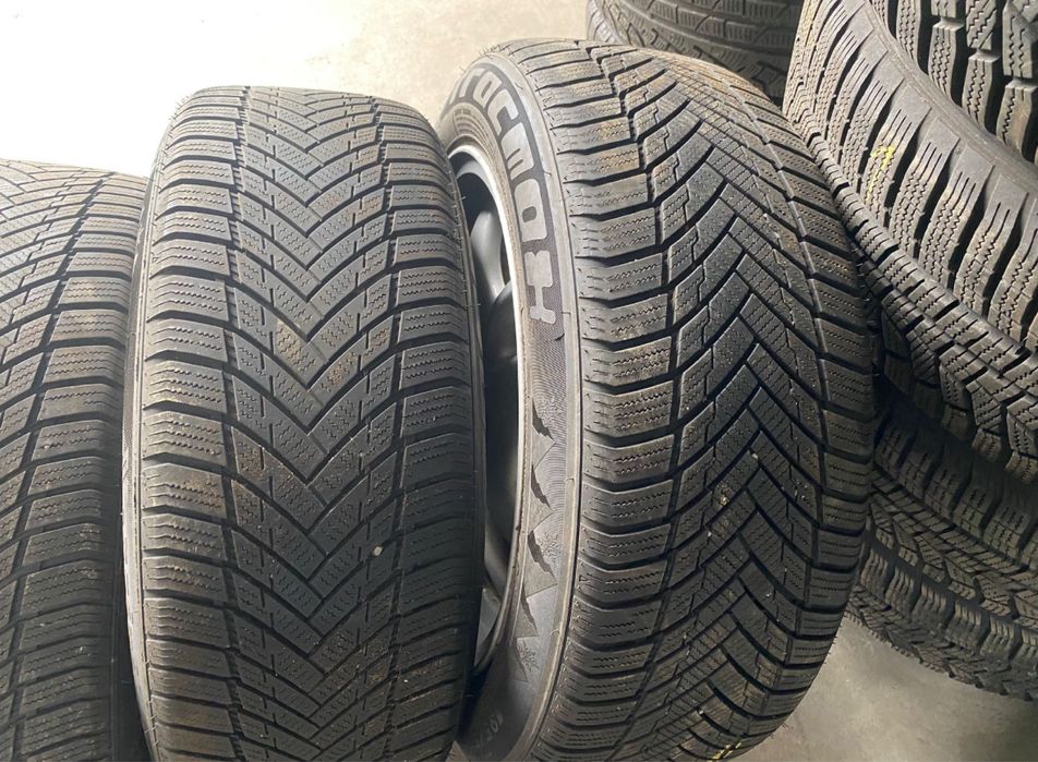 Jante aliaj R16 5x120 BMW cu anvelope M+S 195 55 16