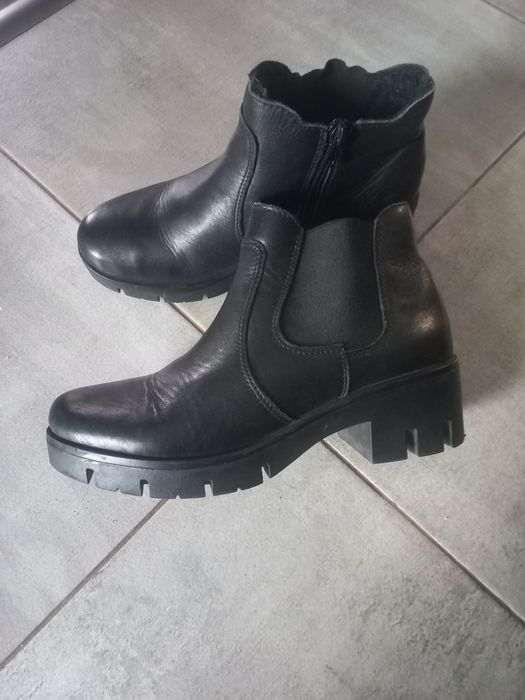 Ghete dama, piele naturala, marinea 37