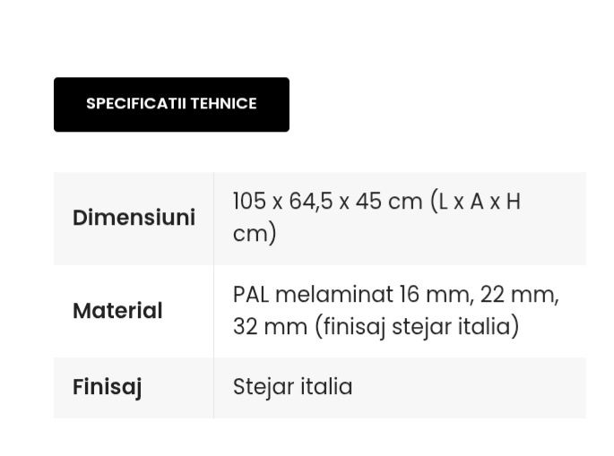 Măsuță de cafea.