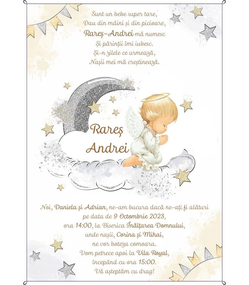 Invitații online personalizate