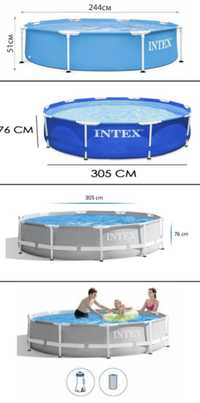 Большой выбор бассейнов Intex