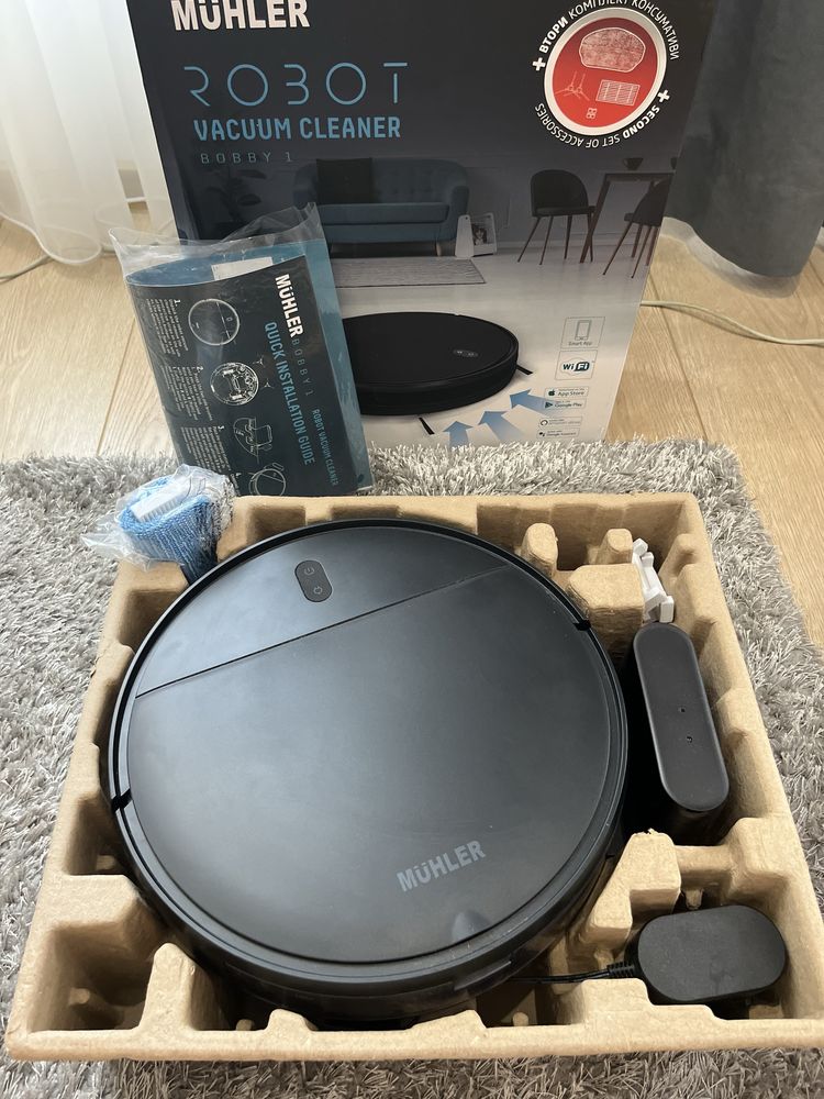 Прахосмукачка робот Mühler 2 in 1