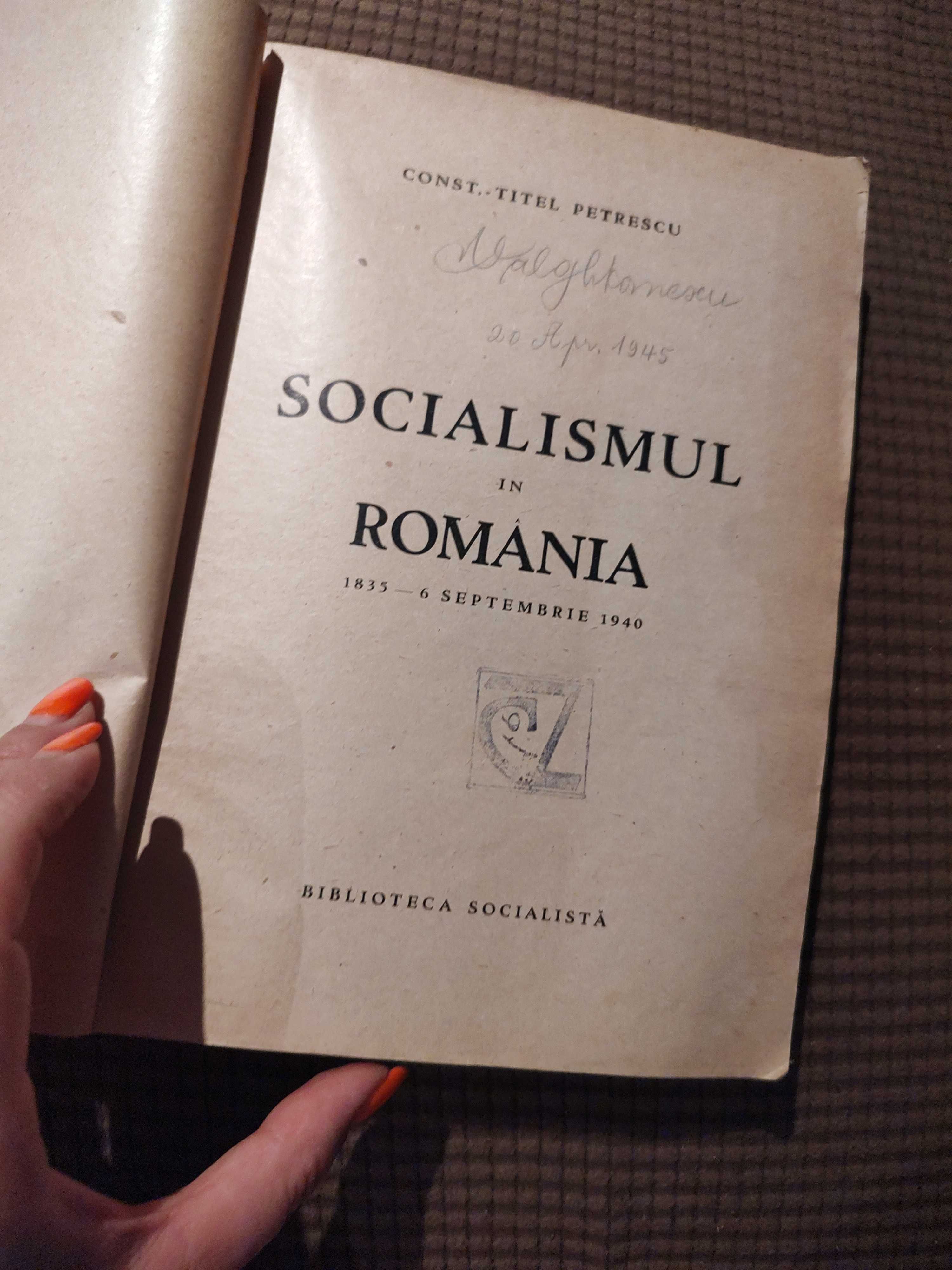 Socialismul in Romania, Const.- Titel Petrescu