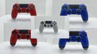 контрольор  Dualshock 4 PlayStation 4 PS4 - червено, синьо, бяло