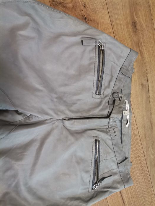 Pantaloni dama din piele naturala