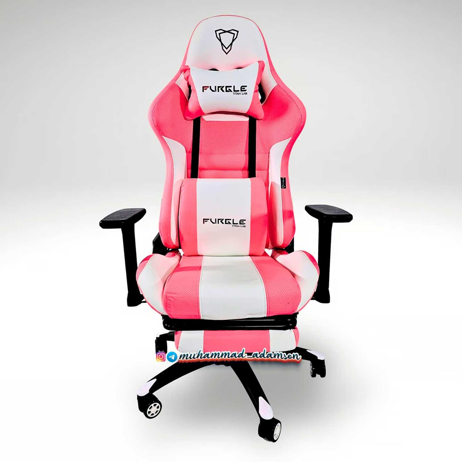 Игровое кресло Furgle Pink с бесплатной доставкой для геймеров