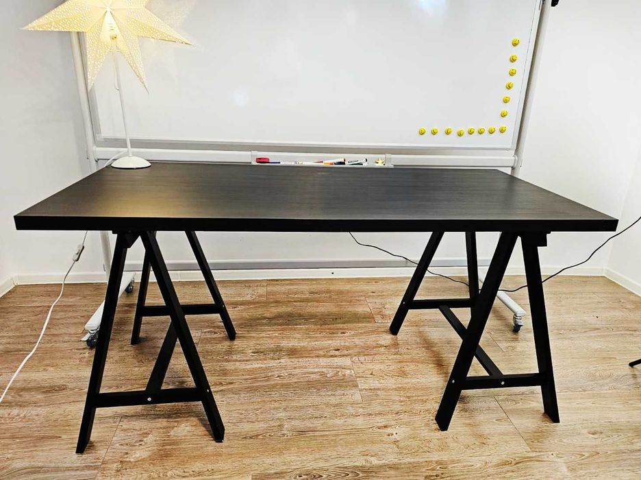 Birou Negru, 150 x 75 cm  - 4 bucati disponibile - cumperi cate vrei