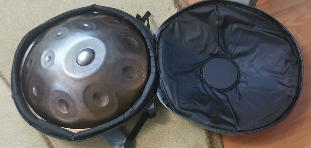 Geanta transport handpan case steel tongue drum, hang, drum, toba otel