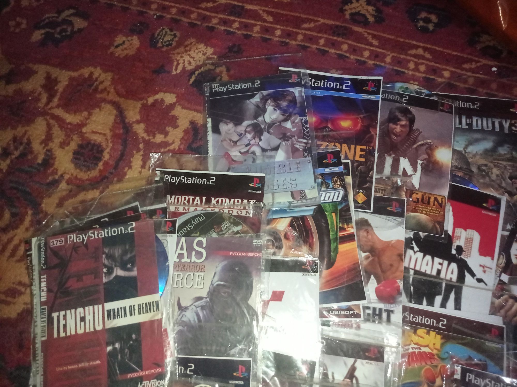 Диски от Sony Playstation 2