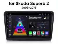 Navigatie Android dedicata pentru SKODA Superb 2 (2008-2015)