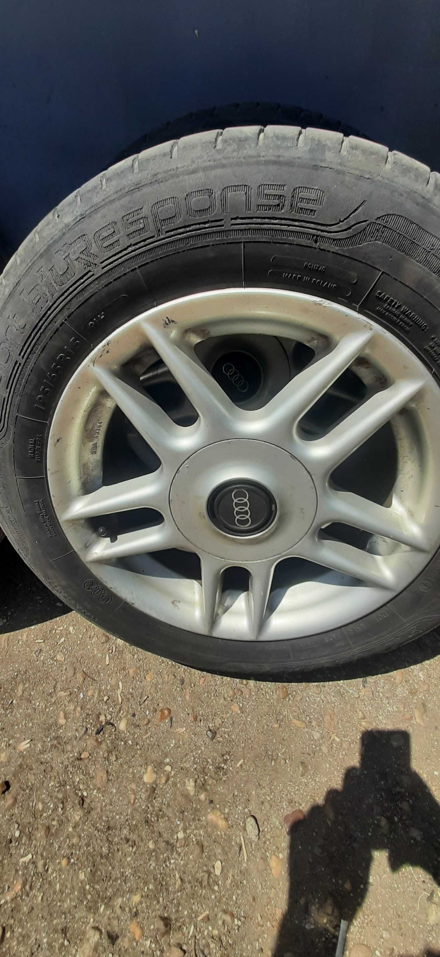 Гуми DUNLOP 195/65/15 с лети джанти