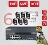 KIT Complet Camere Supraveghere Video 4/8/12 CAMERE **OFERIM MONTAJ