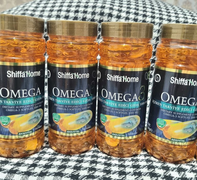 Omega-3, 1000 мг (100 капсул)
