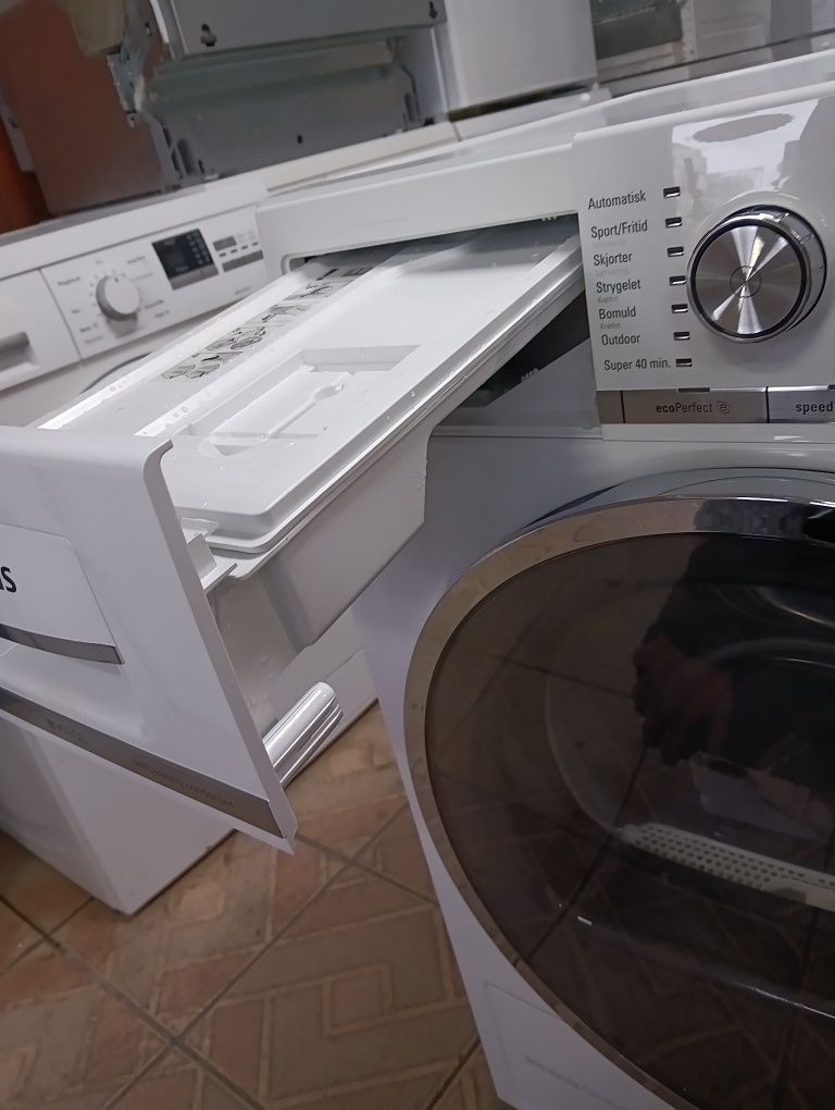 Като нова сушилня с термопомпа Сименс Siemens IQ 800 A+++ 8кг ГАРАНЦИЯ