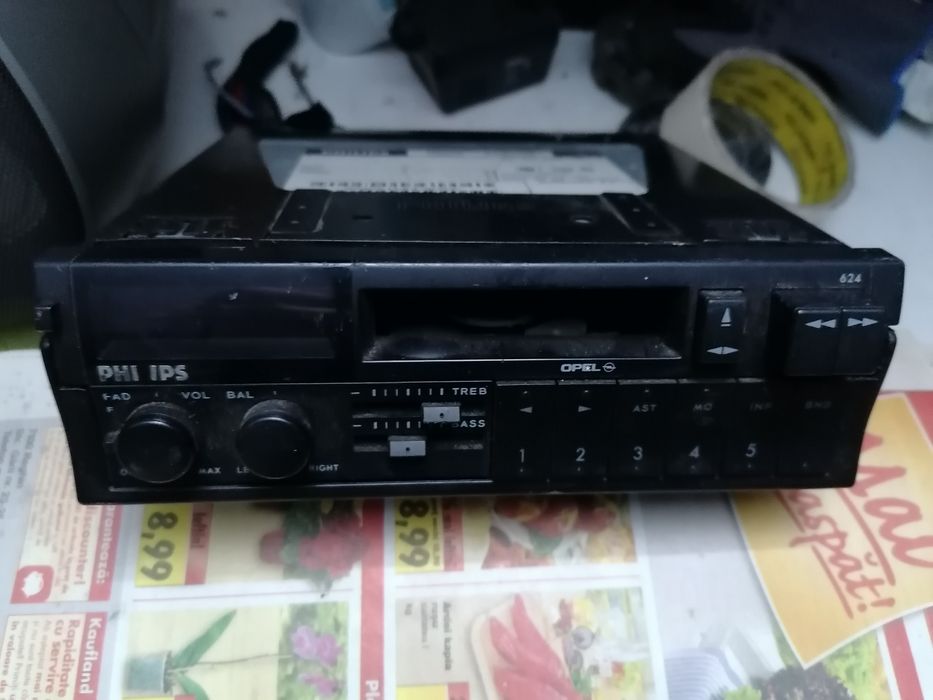 Radiocasetofon Philips Opel