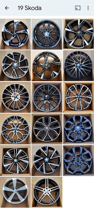 Jante 19 sau R18 Skoda Kodiaq Octavia VRS Superb VRS Karoq Enyaq Yeti