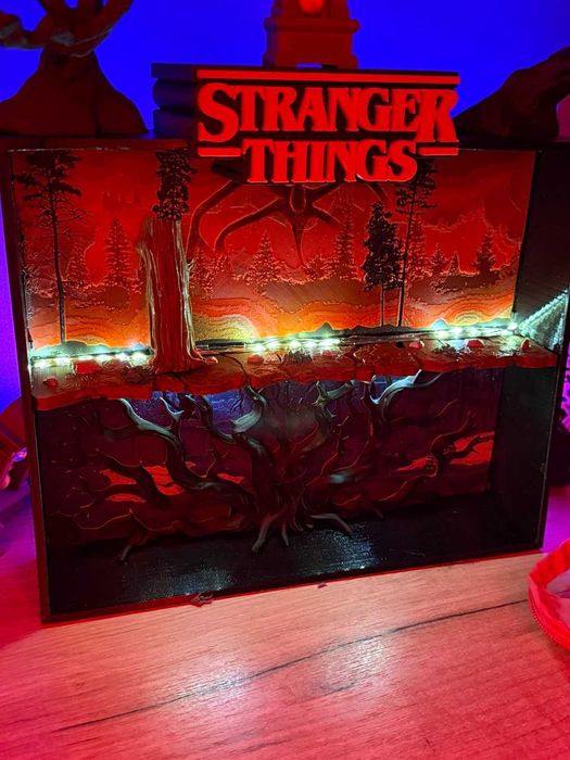 Полка для игрушек "Очень странные дела" (Stranger things)