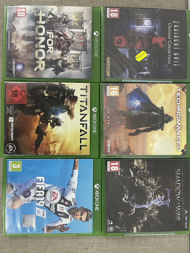 Battlefield,Watch Dogs,Batman,Call of Duty,Shadow of War,Resident Evil