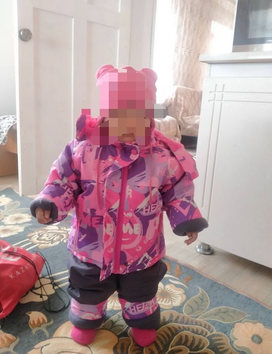 Детская курточка с комбезом