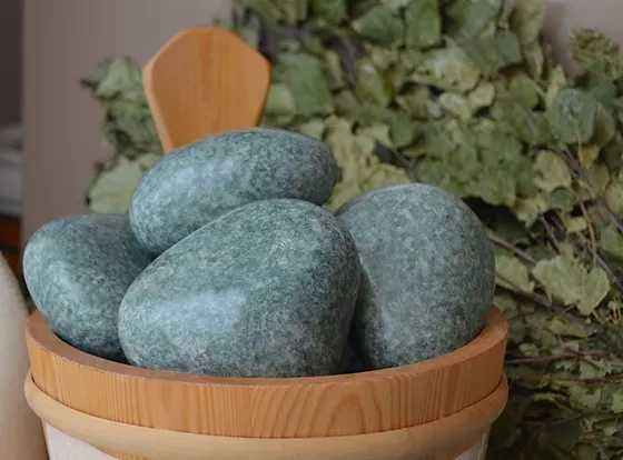 Камни для бани - Жадеит шлифованный (крупный, средний, мелкий), 10 кг