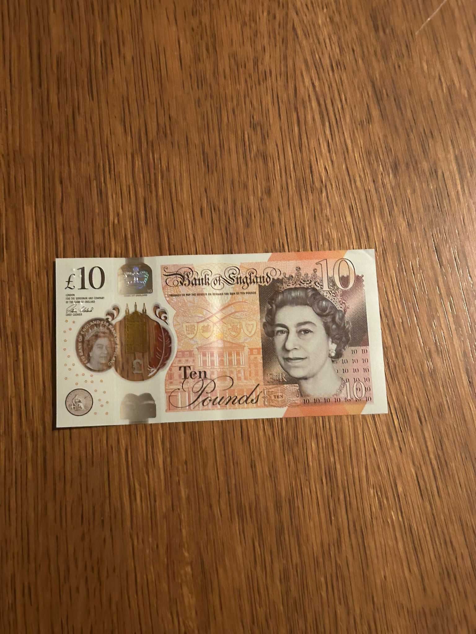 Banca Angliei 10 lire 2016 UK-Queen Elizabeth II