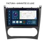 Navigatie Android 14 Mercedes C Class W 203 1/8 Gb Waze CarPlay Bt GPS