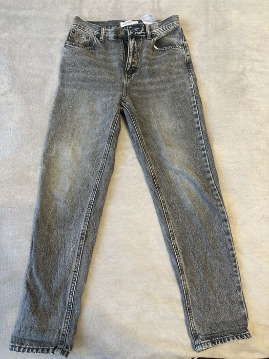 Дамски сиви дънки Pull and Bear