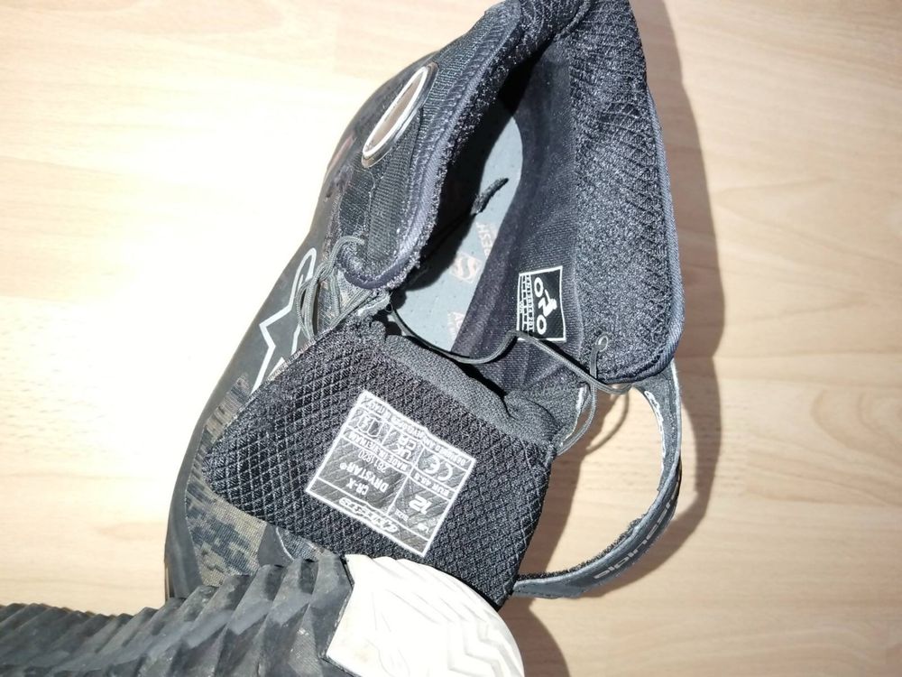 Alpinestars CR-X Drystar Riding Shoes Black/Camo/Red 45 Ботуши