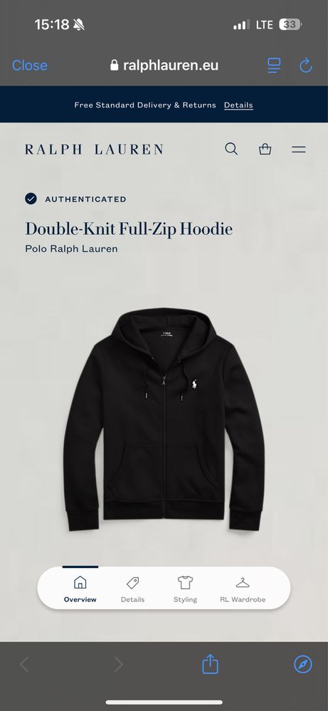 Оригинален Tracksuit Polo Ralph Lauren S
