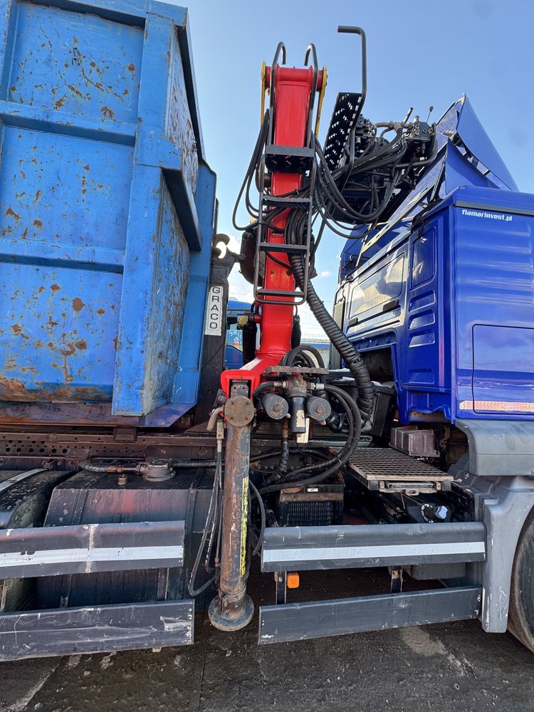 Man tgs 480 6*4/abroll,macara Palfinger