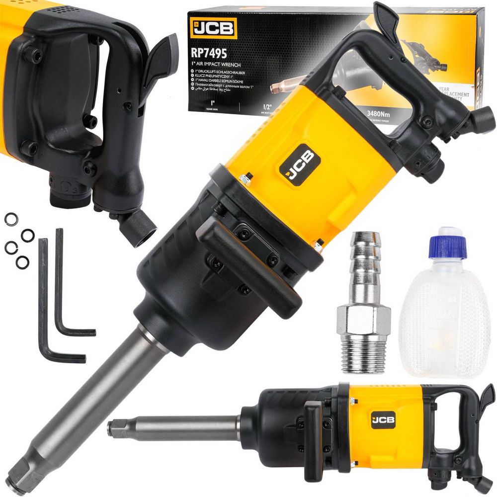 Пневматичен ударен гайковерт 1” цол 3480Nm JCB