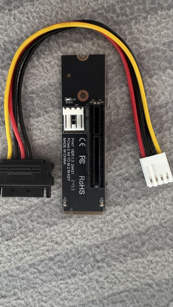 Adaptor de la M2 la pcie