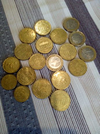 euro și euro centi 2002,1999