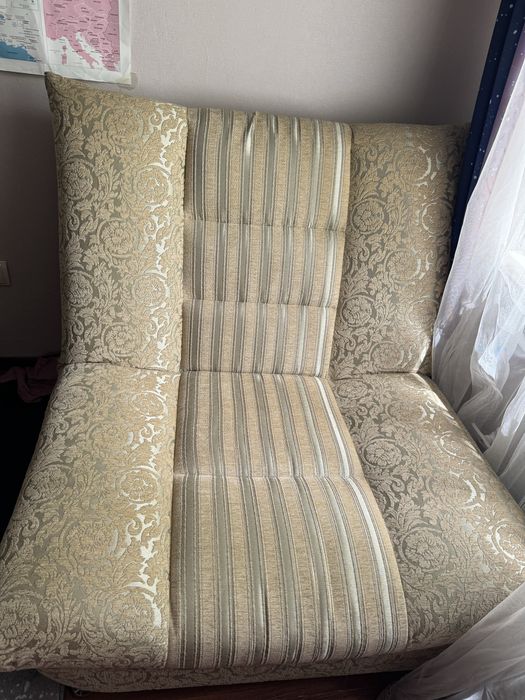 Раскладное кресло после химчисти