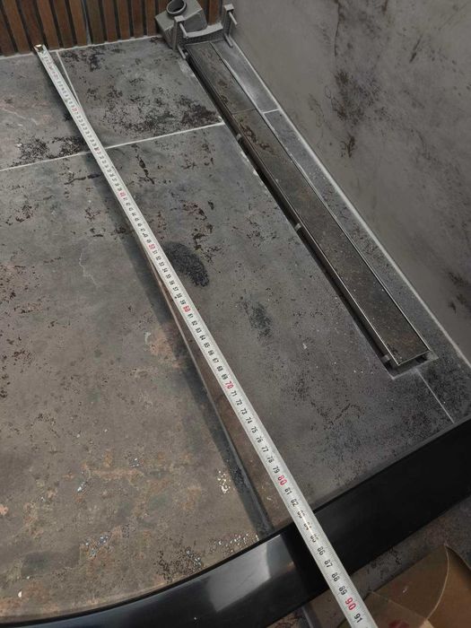 Душ Кабина - Черна 86см с поддушов профил