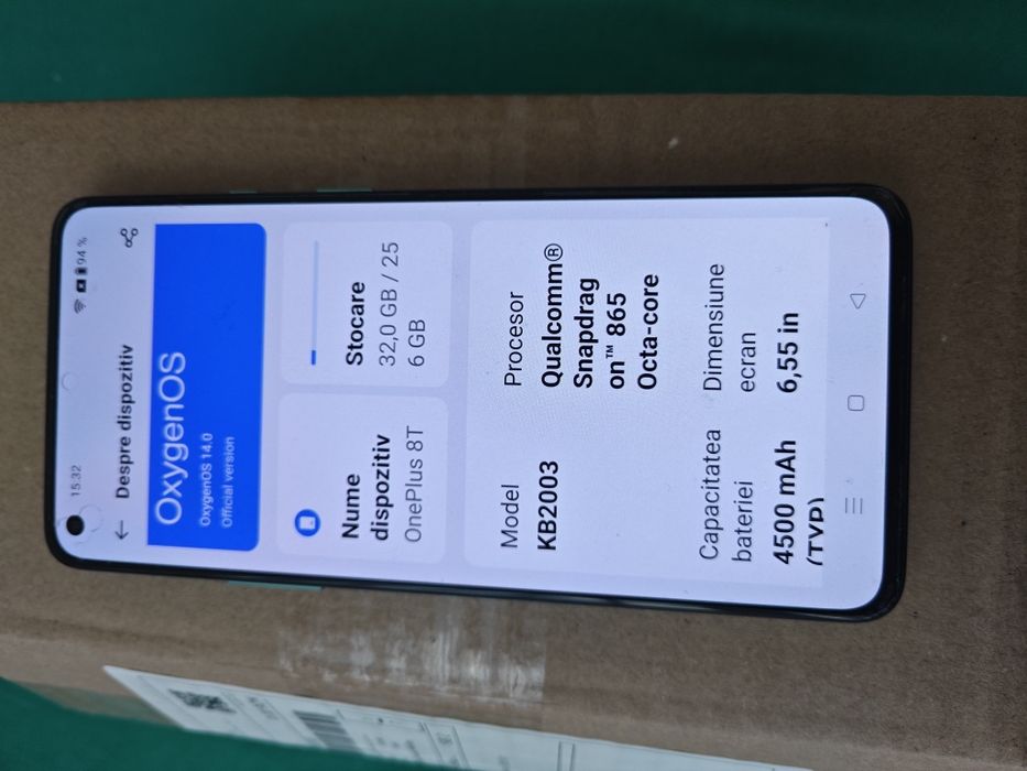 ‼️One plus 8T 12/256