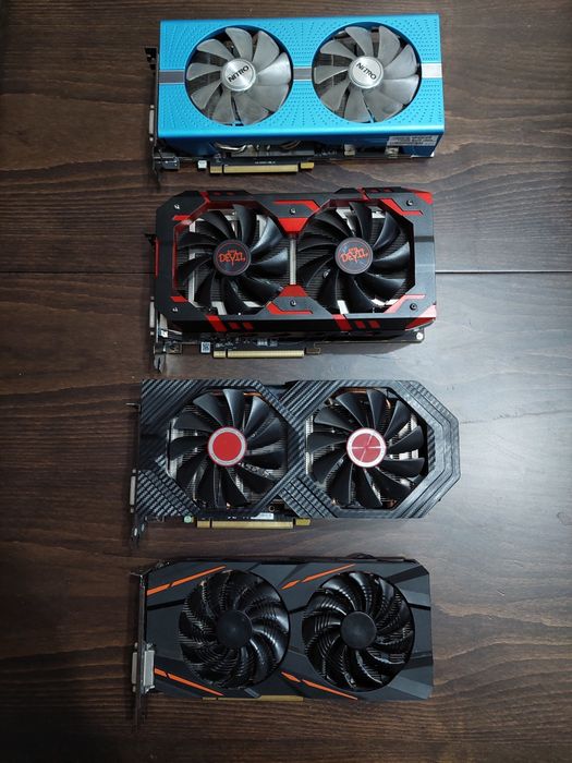 Видеокарти RX 580/590 8 GB - в перфектно състояние!