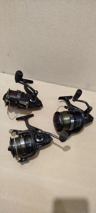 Три броя макари Korum Zelos 6000 mini pit