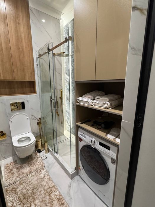 ЖК Nest One А блог 2/14/51 Евро Люкс 40 кв.м вид на хумо арена