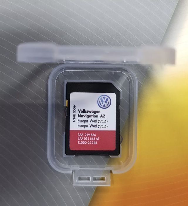 SD CARD GPS Navigatie VW RNS 315-RNS 310-RNS 510 Harti Europa 2024