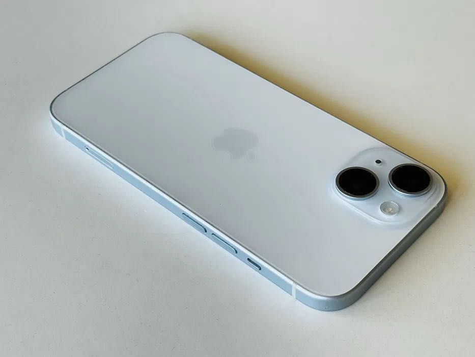 Iphone 15 128GB Blue 100% Батерия! Гаранция 6 месеца