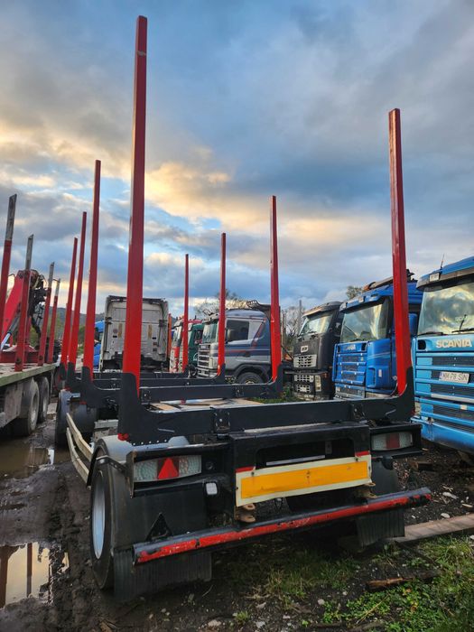 Remorca forestiera 2 axe sau multe piese din dezmembrări