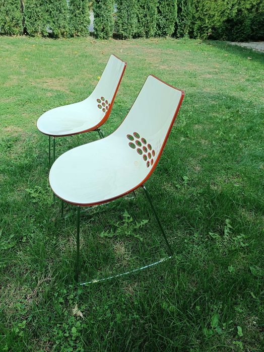 Стъклена маса и столове Calligaris