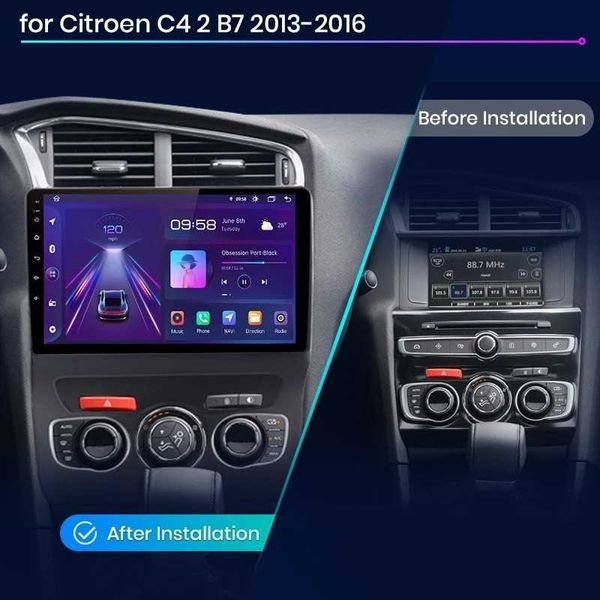 Citroen C4 2 2013г-2017г Мултимедия Навигация Android