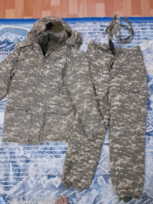 Зимний бушлат с брюками