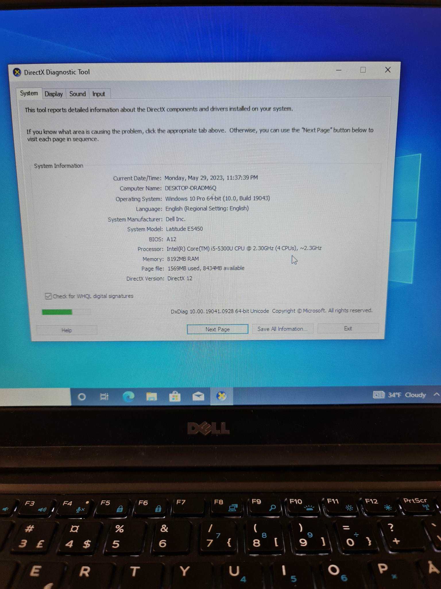 Laptop performant cu i5 gen5, ssd si 8 gb ram